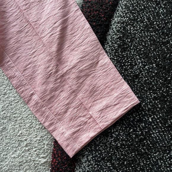 BCBGeneration Soft Pink Belted High Waisted Pants - Picture 2 of 4